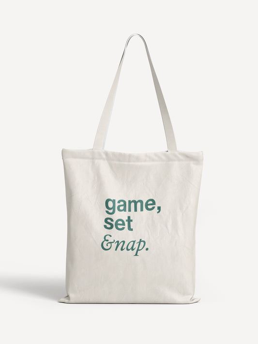 GAME SET NAP Totebag